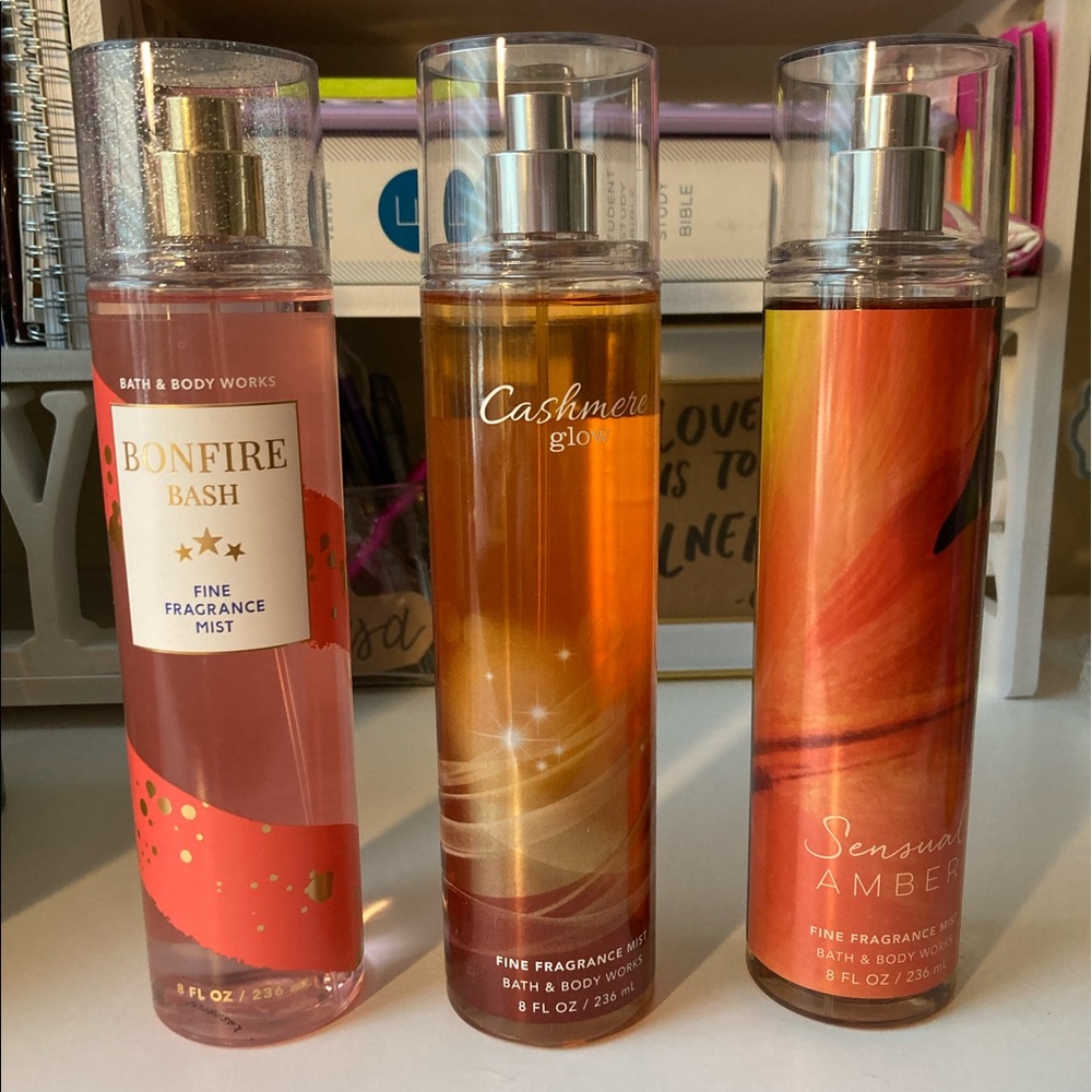 Bath and Body Works body spray